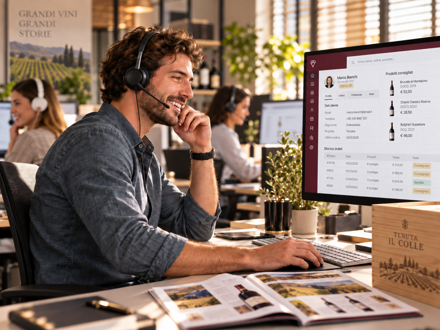 Operatore Teleselling Vini